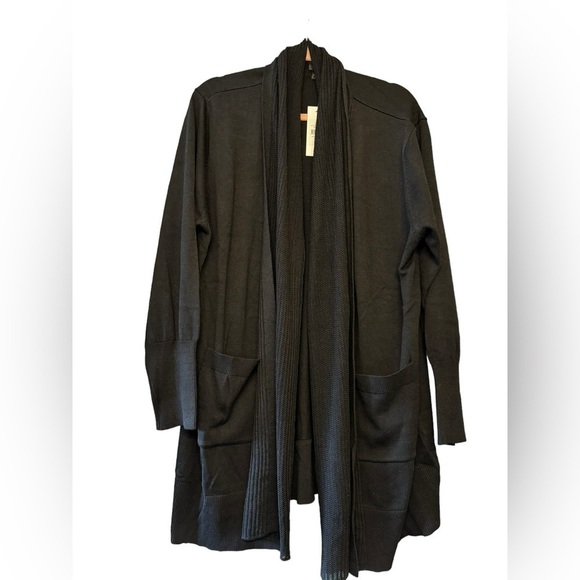 Evans Open Front Shawl Collar Sweater size 20 - Picture 3 of 8